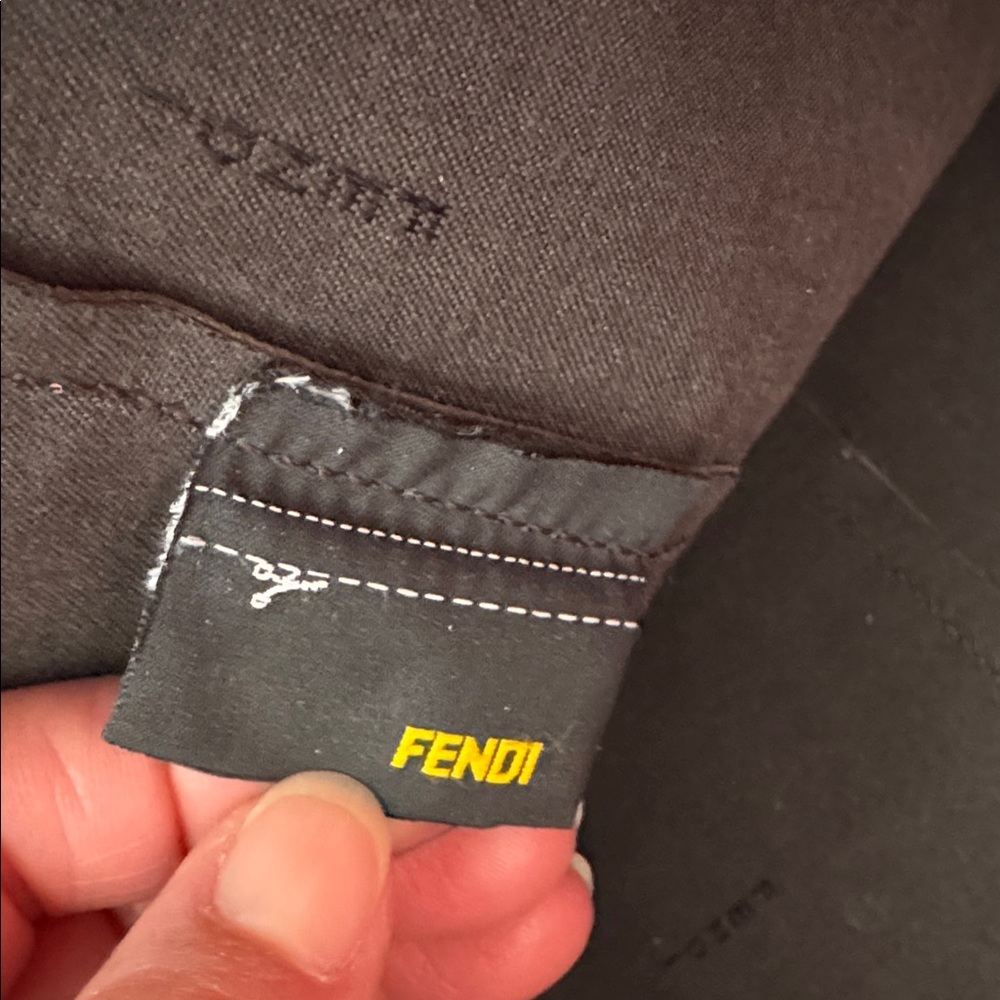FENDI ZUCCA Monogram Ombre’ Tote - Picture 8 of 13